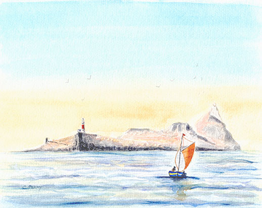 Gibraltar from Europa