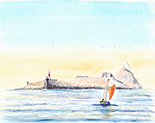 Gibraltar from Europa